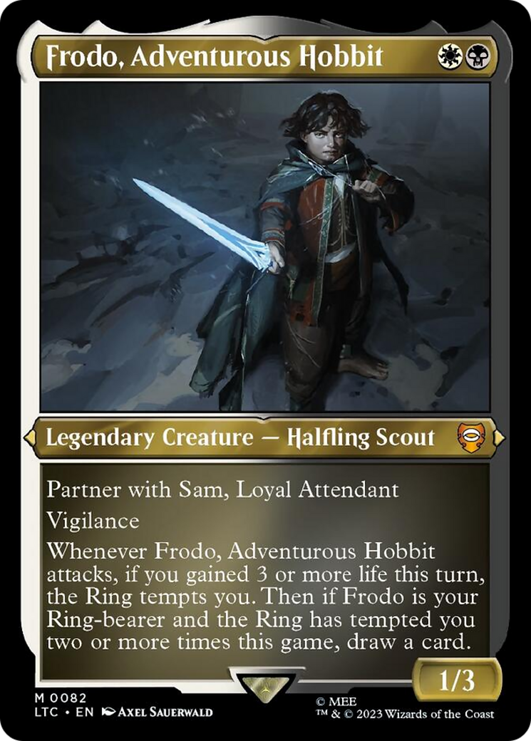 Frodo, Adventurous Hobbit (Display Commander) [The Lord of the Rings: Tales of Middle-Earth Commander] | Good Games North
