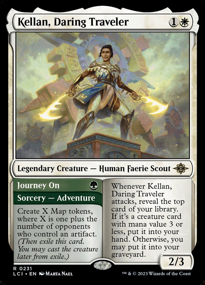 Kellan, Daring Traveler // Journey On (The Lost Caverns of Ixalan)  | Good Games North