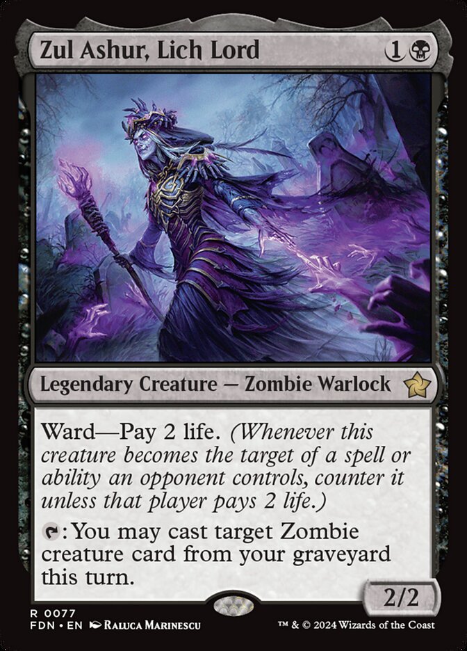 Zul Ashur, Lich Lord (Foundations)  | Good Games North