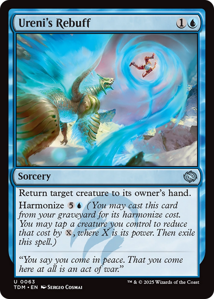 Ureni's Rebuff [Tarkir: Dragonstorm] | Good Games North