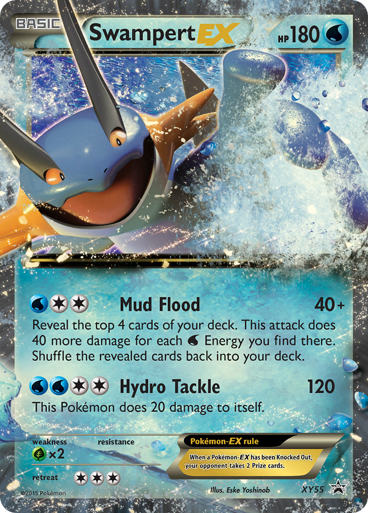 Swampert EX (XY55) [XY: Black Star Promos] | Good Games North