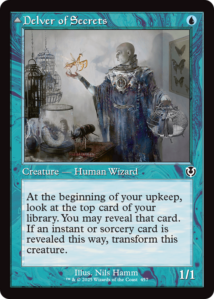 Delver of Secrets // Insectile Aberration (Retro Frame) [Innistrad Remastered] | Good Games North
