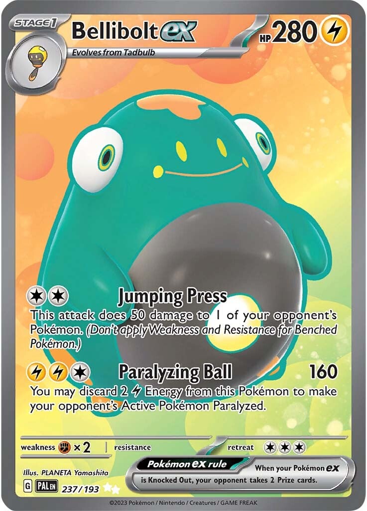 Bellibolt ex (237/193) [Scarlet & Violet: Paldea Evolved] | Good Games North