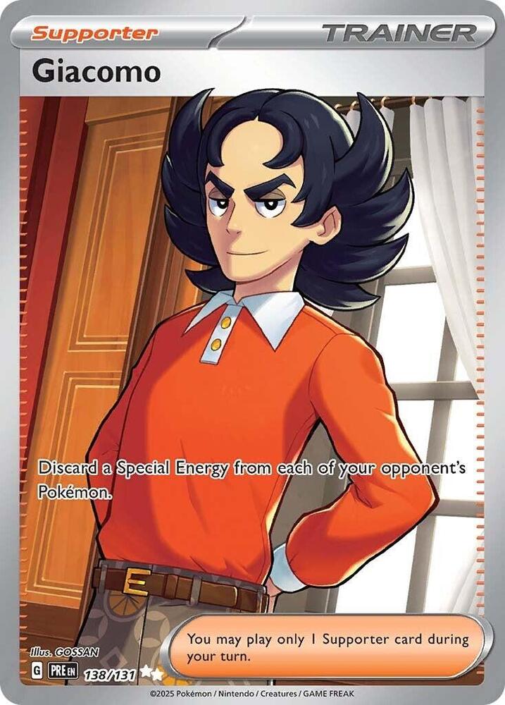 Giacomo (138/131) [Scarlet & Violet: Prismatic Evolutions] | Good Games North