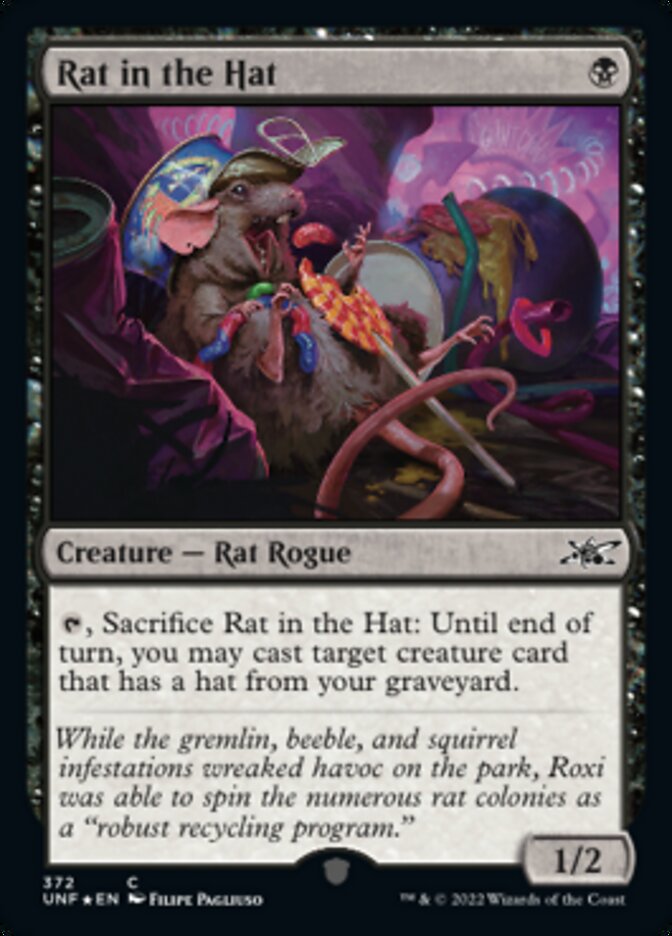 Rat in the Hat (Galaxy Foil) [Unfinity] | Good Games North