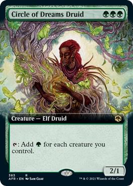 Circle of Dreams Druid Extended Art (Adventures in the Forgotten Realms)  - Foil | Good Games North