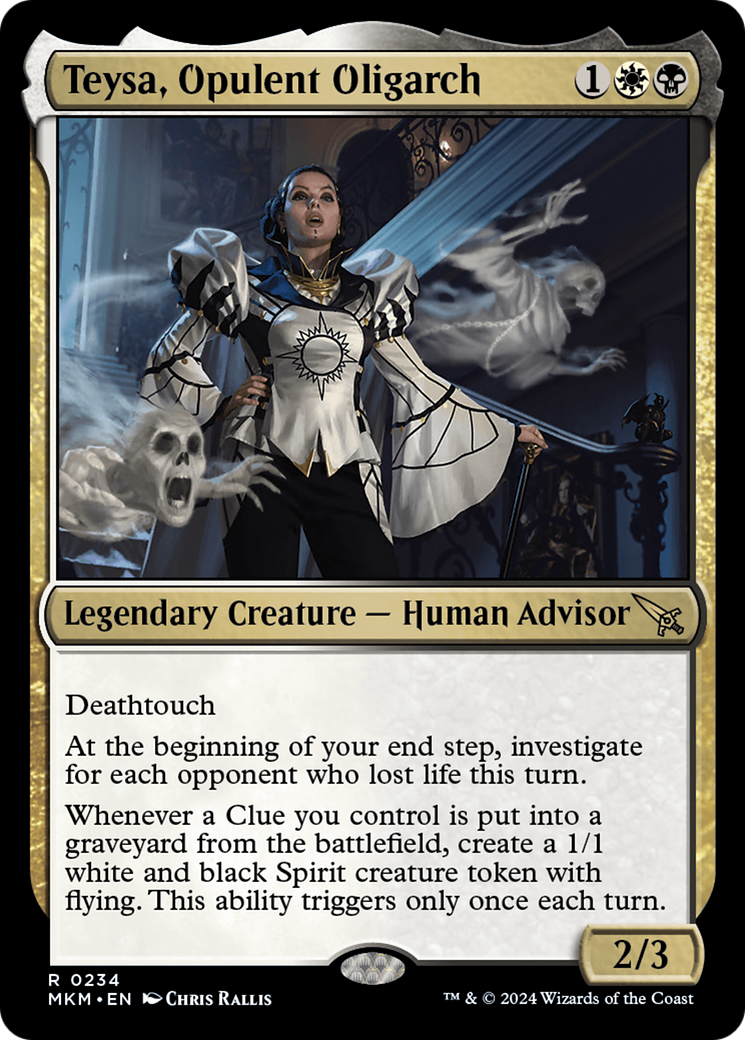 Teysa, Opulent Oligarch [Murders at Karlov Manor] | Good Games North