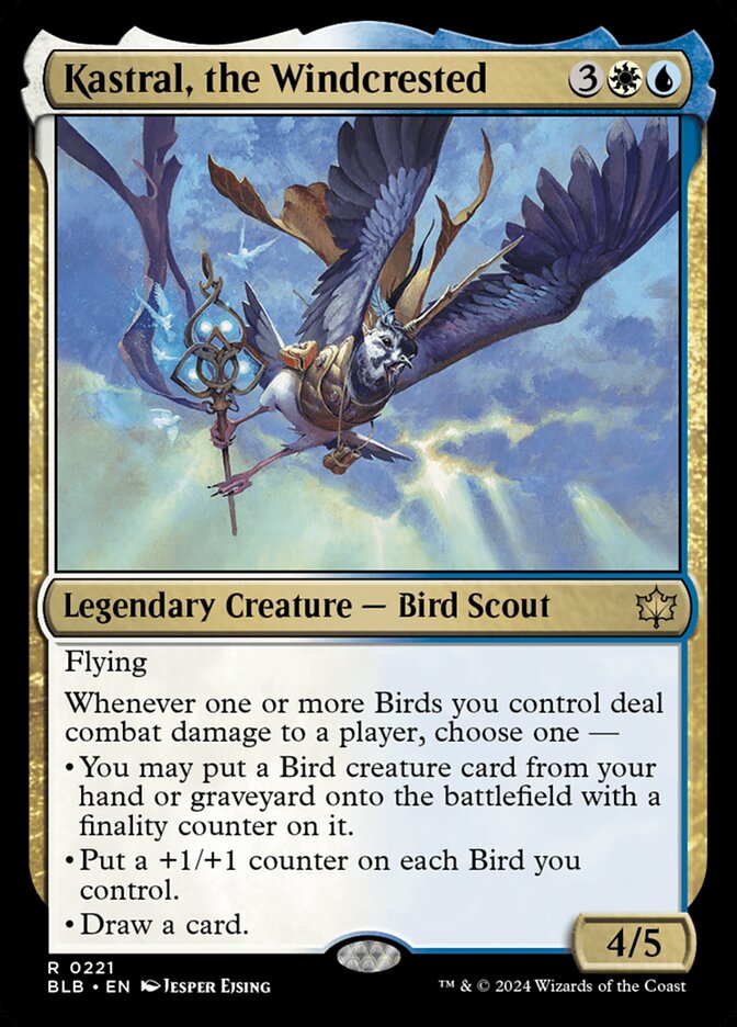 Kastral, the Windcrested 221 (Bloomburrow)  | Good Games North