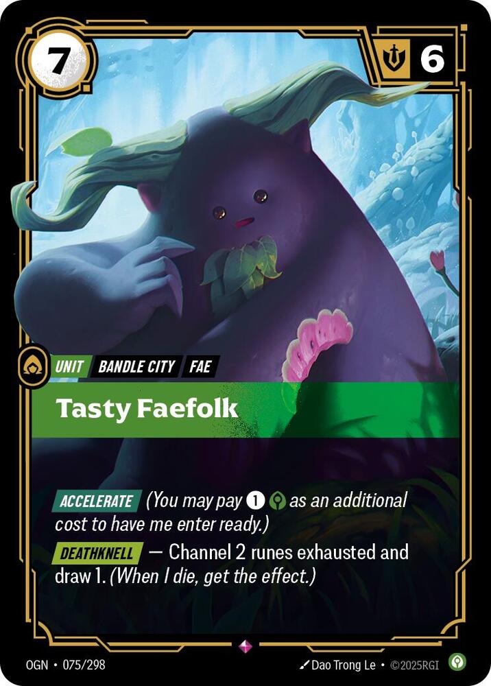 Tasty Faefolk 75/298 (Origins)  - Foil | Good Games North