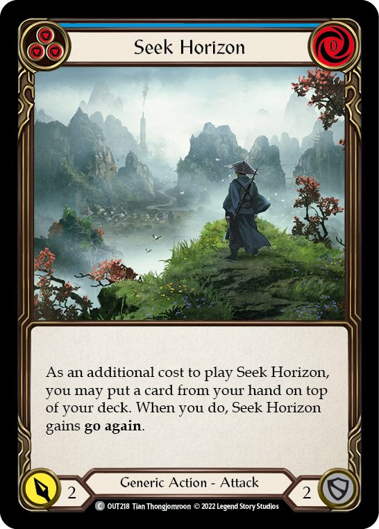 Seek Horizon (Blue) [OUT218] (Outsiders) | Good Games North
