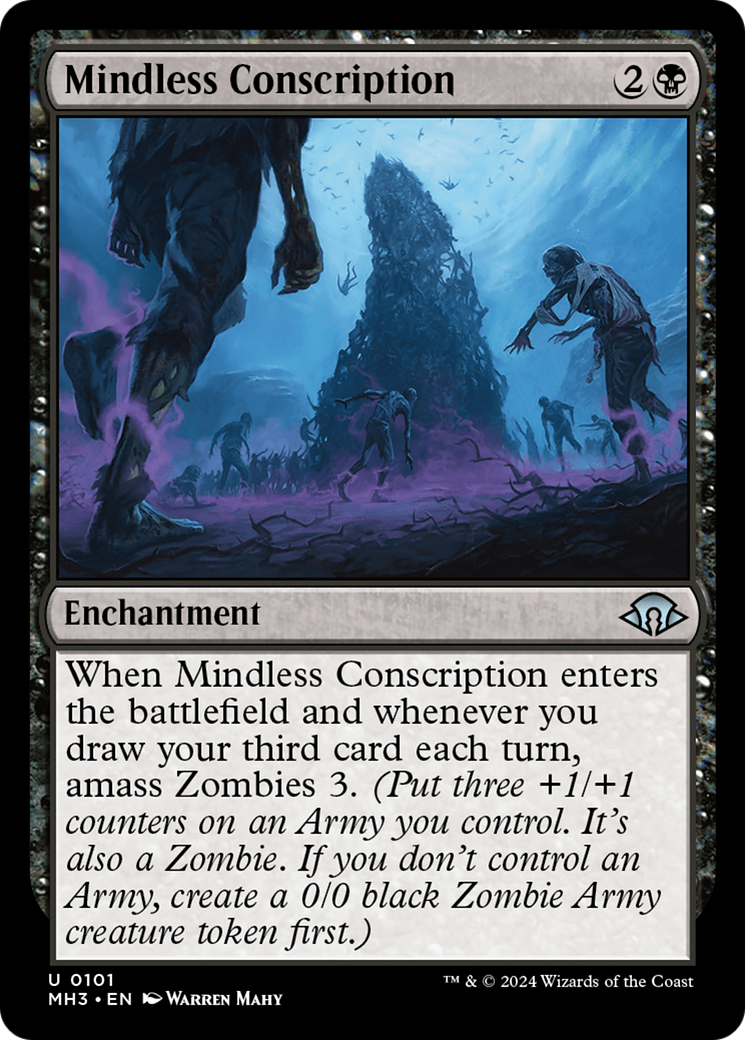 Mindless Conscription [Modern Horizons 3] | Good Games North