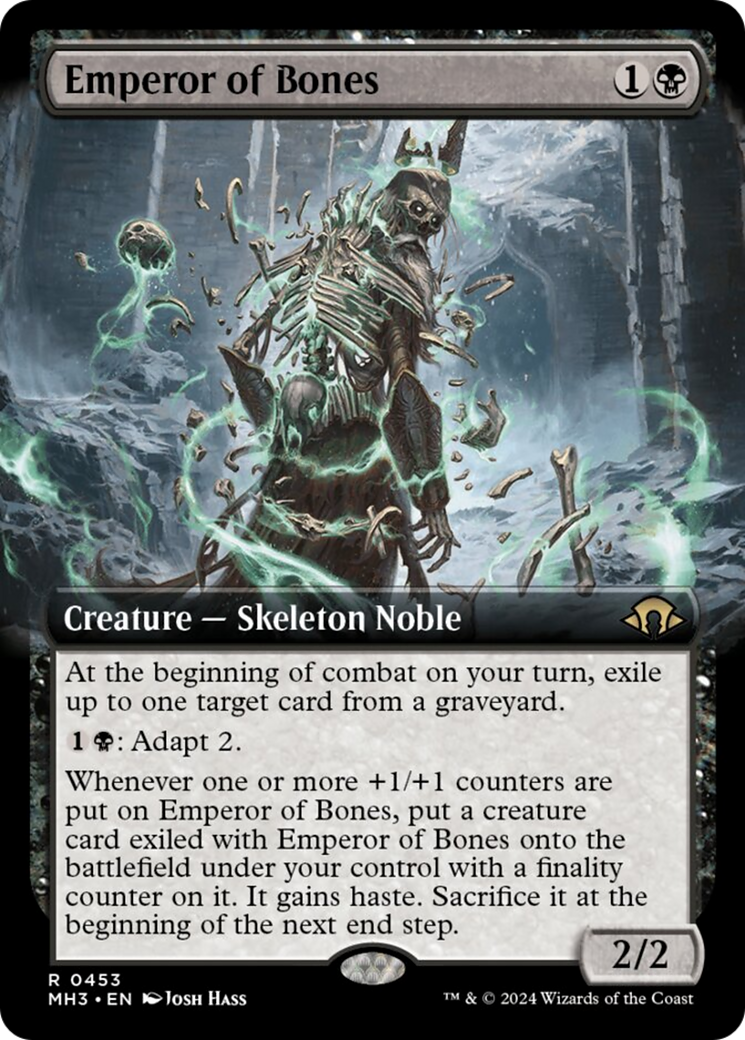Emperor of Bones (Extended Art) [Modern Horizons 3] | Good Games North