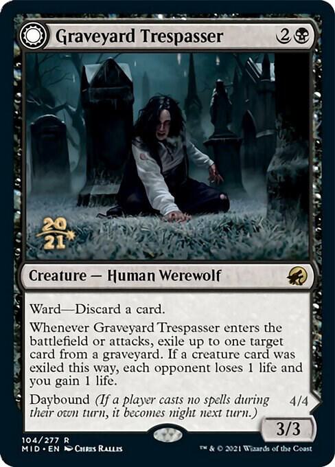 Graveyard Trespasser (Prerelease Cards)  - Foil | Good Games North