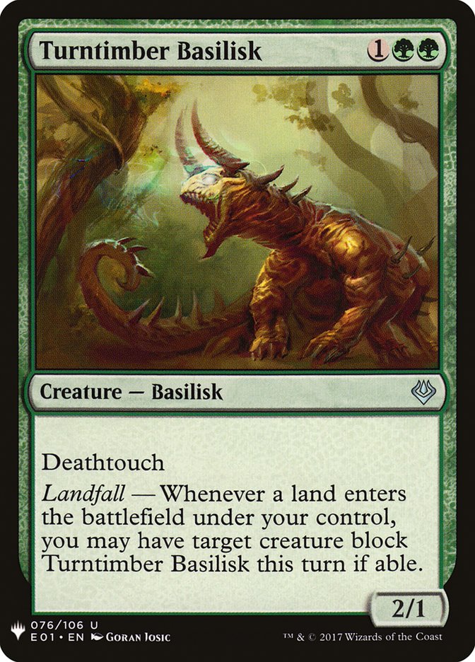 Turntimber Basilisk [Mystery Booster] | Good Games North