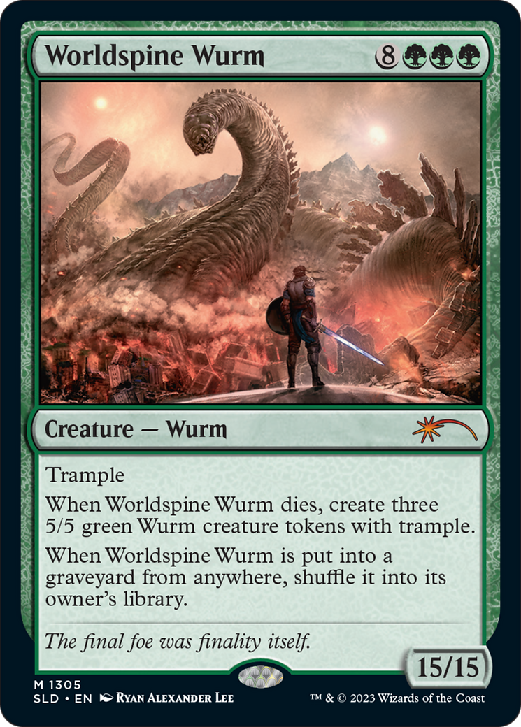 Worldspine Wurm [Secret Lair Drop Series] | Good Games North