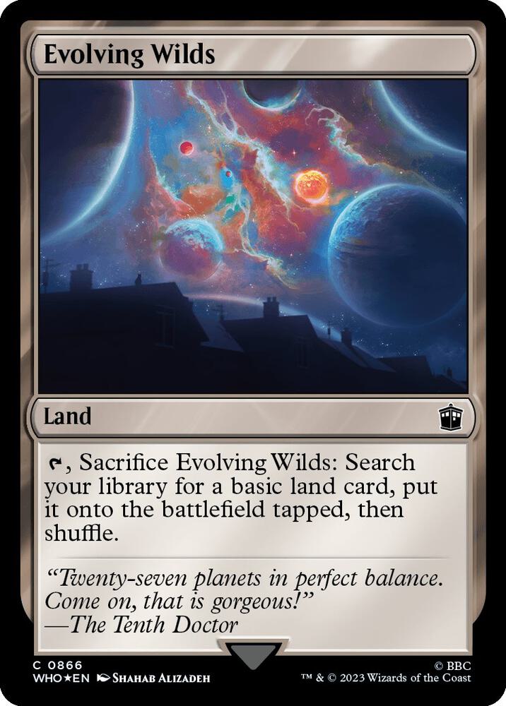 Evolving Wilds Surge Foil (Universes Beyond: Doctor Who)  - Foil | Good Games North