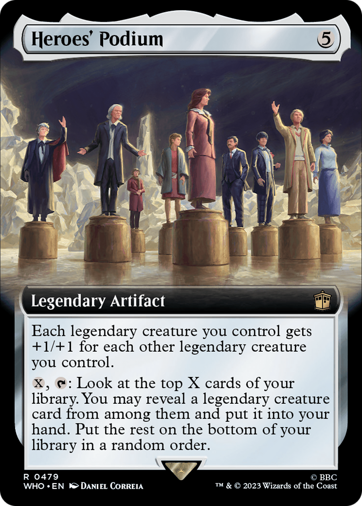 Heroes' Podium (Extended Art) [Doctor Who] | Good Games North