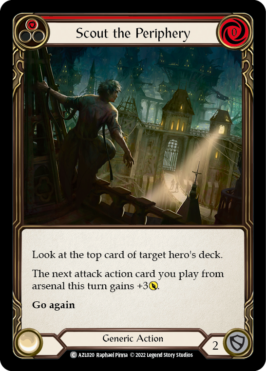 Scout the Periphery (Red) [AZL020] (Outsiders Azalea Blitz Deck) | Good Games North