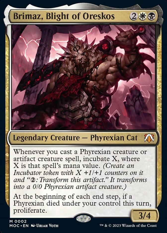 Brimaz, Blight of Oreskos [March of the Machine Commander] | Good Games North