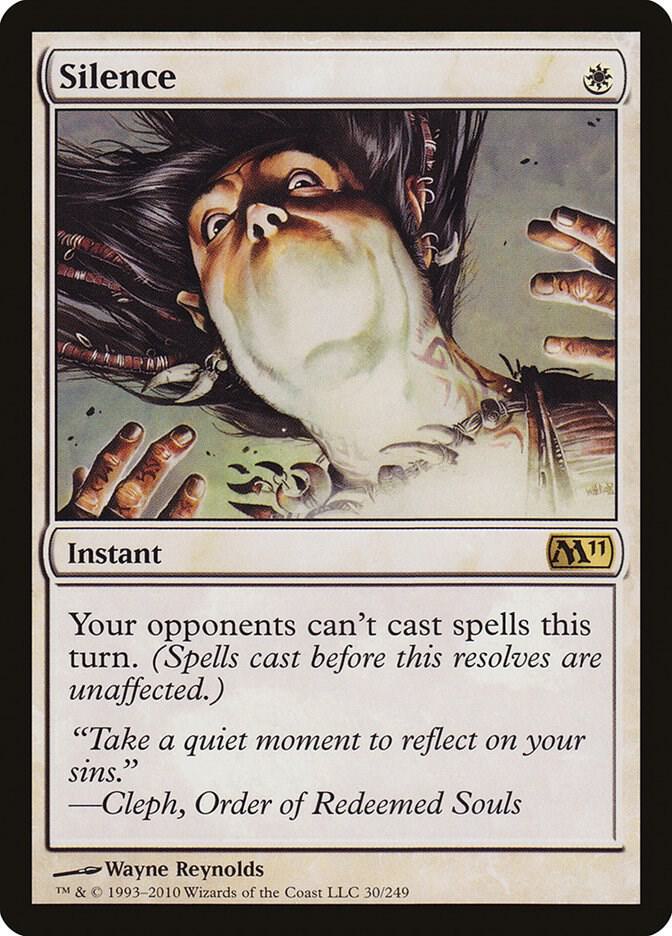 Silence 30/249 (Magic 2011 (M11))  - Foil | Good Games North