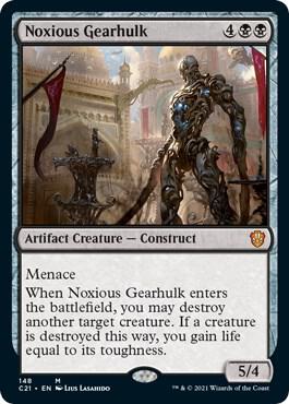Noxious Gearhulk (Commander 2021)  | Good Games North