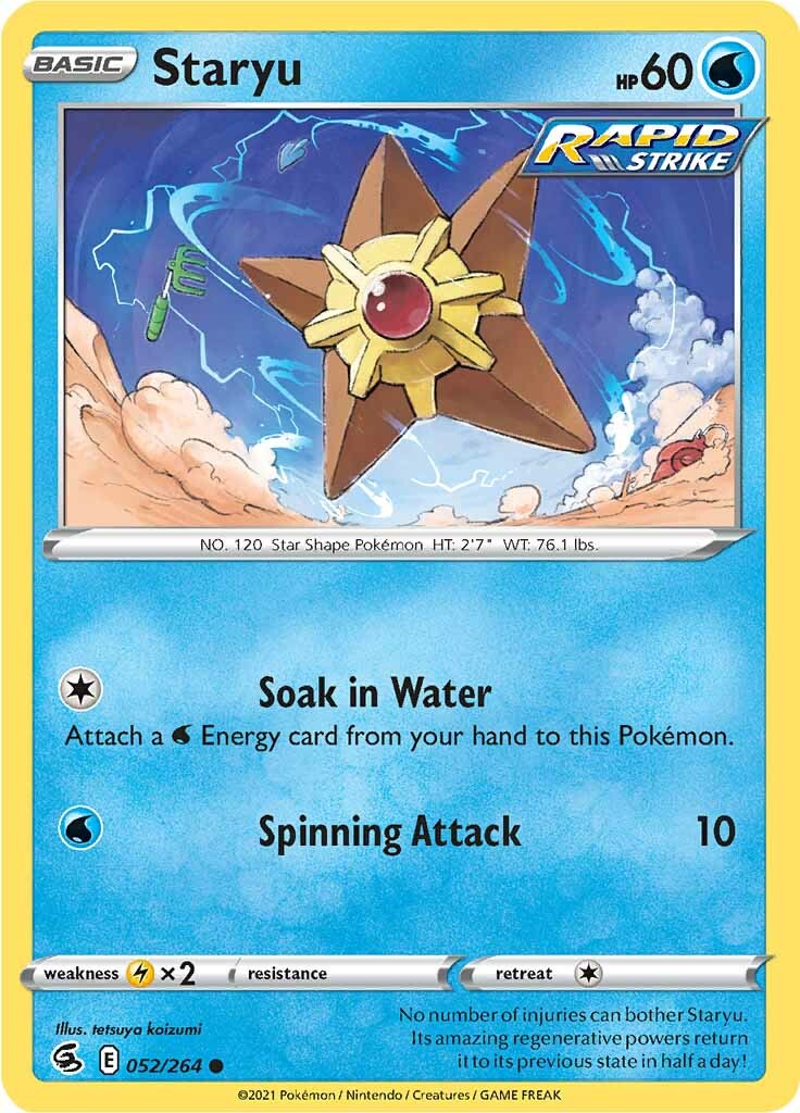 Staryu (052/264) [Sword & Shield: Fusion Strike] | Good Games North
