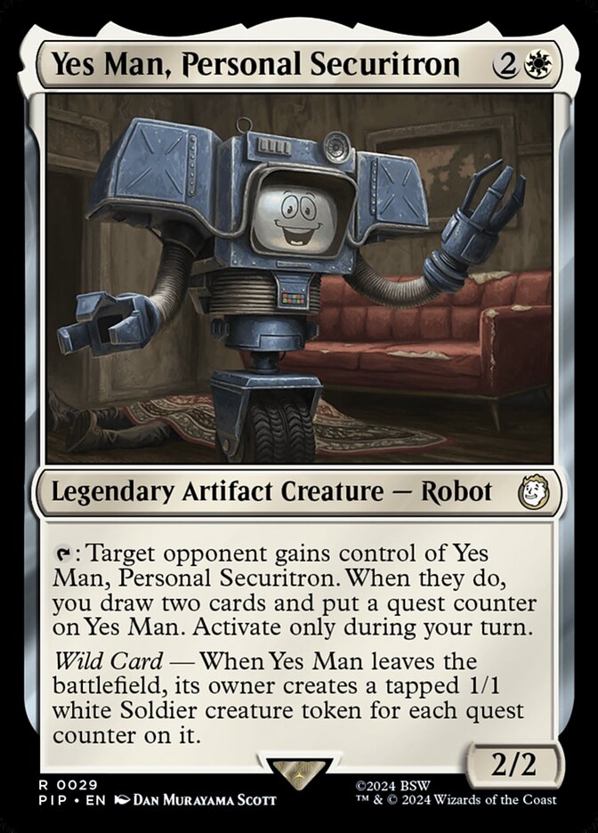 Yes Man, Personal Securitron 29 (Universes Beyond: Fallout)  | Good Games North