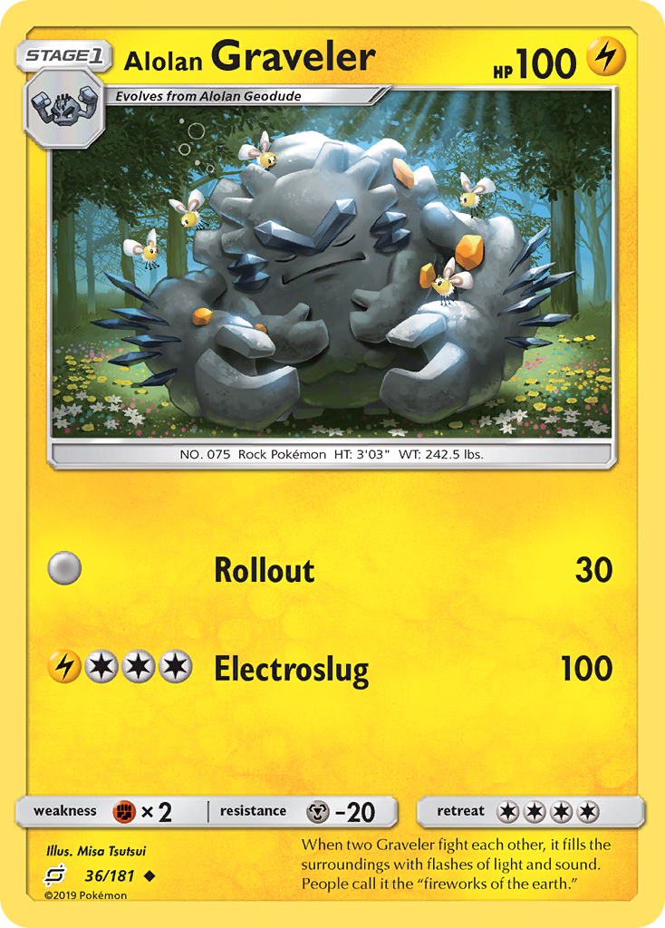 Alolan Graveler (36/181) [Sun & Moon: Team Up] | Good Games North
