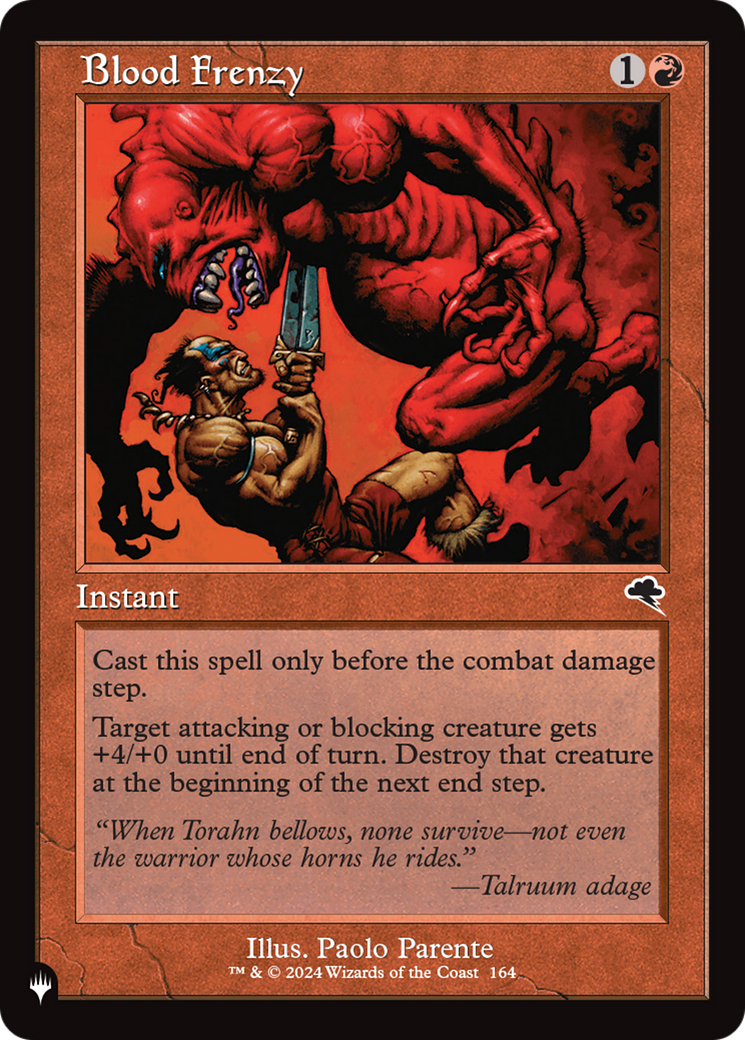 Blood Frenzy [The List] | Good Games North