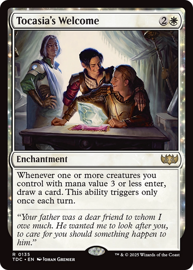 Tocasia's Welcome [Tarkir: Dragonstorm Commander] | Good Games North