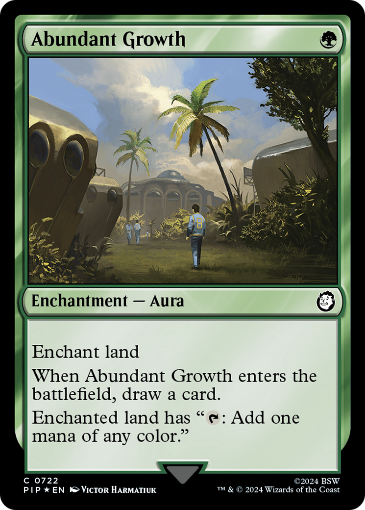 Abundant Growth (Surge Foil) [Fallout] | Good Games North