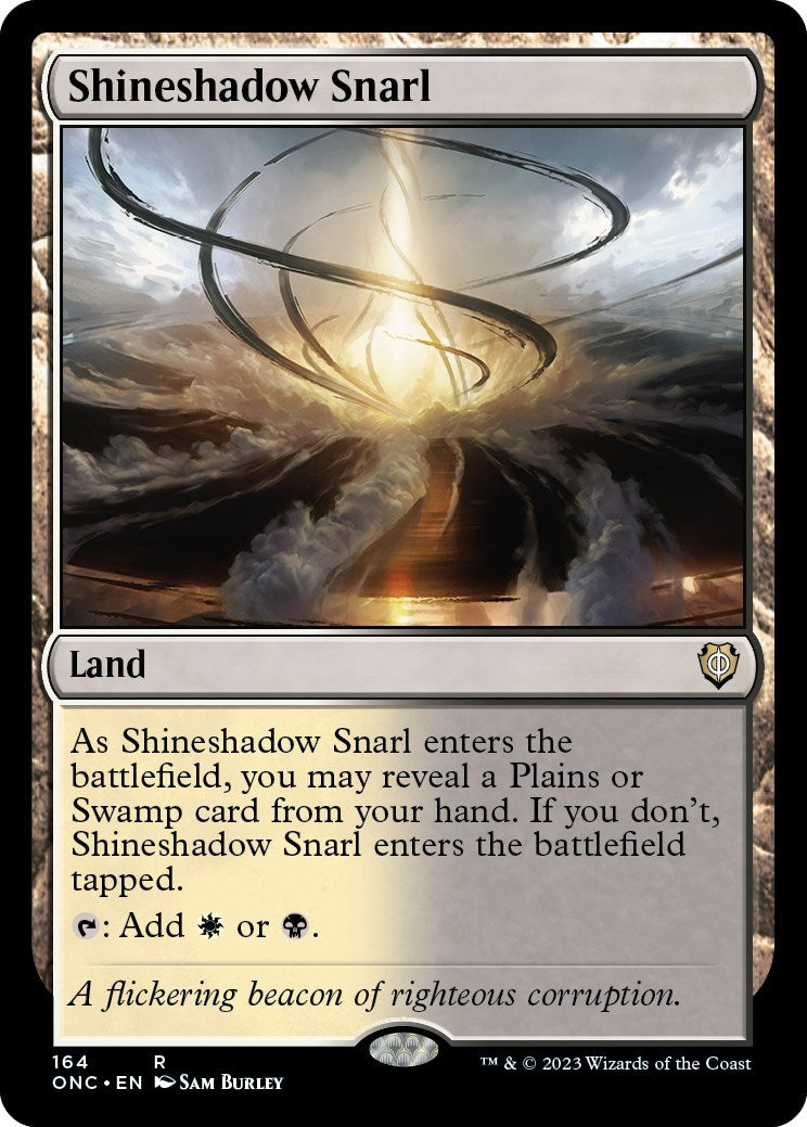 Shineshadow Snarl [Phyrexia: All Will Be One Commander] | Good Games North