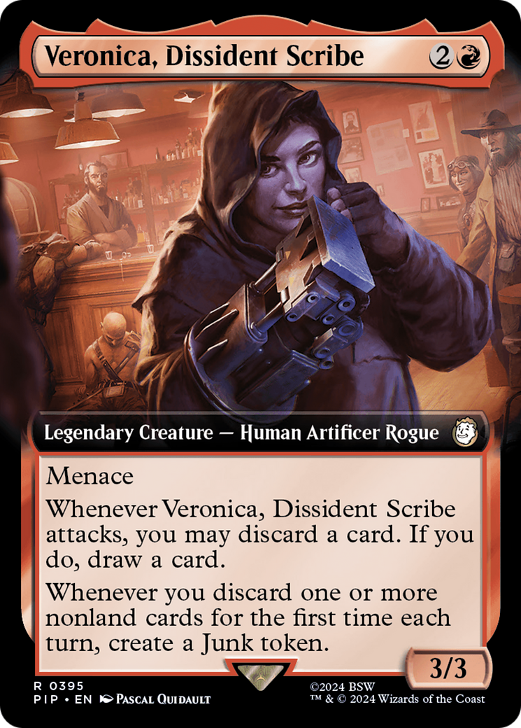 Veronica, Dissident Scribe (Extended Art) [Fallout] | Good Games North