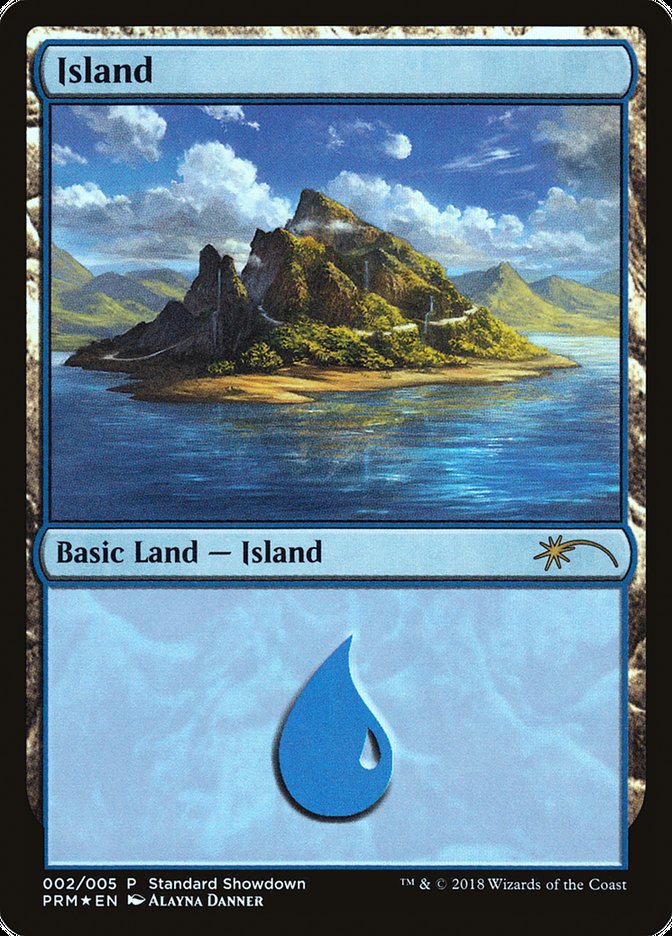 Island (Alayna Danner) [Standard Showdown Promos] | Good Games North