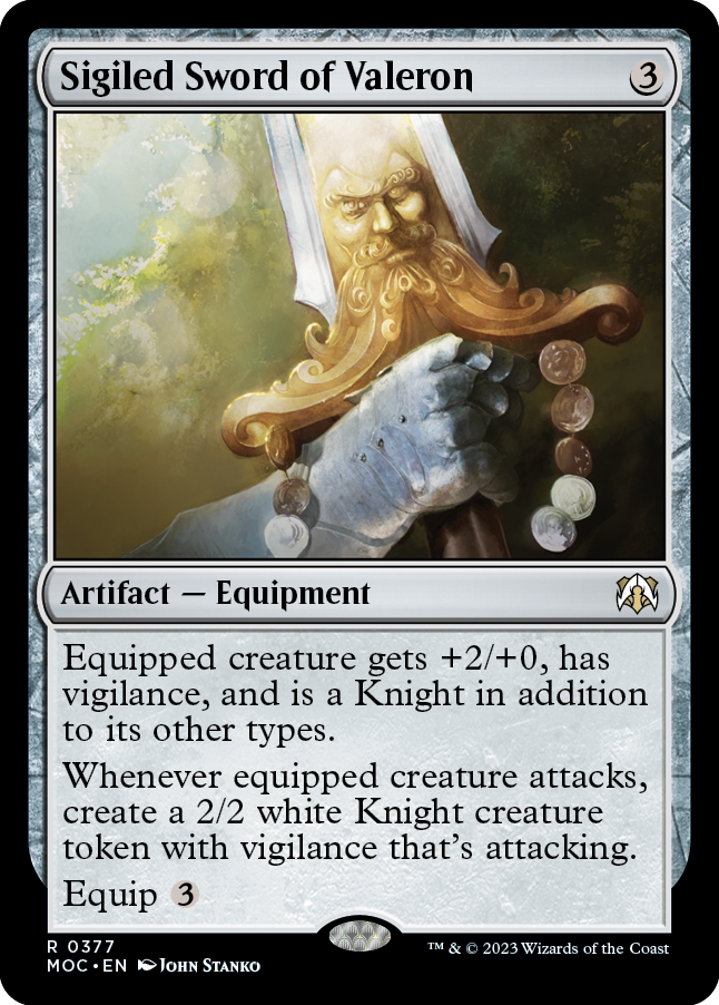 Sigiled Sword of Valeron [March of the Machine Commander] | Good Games North