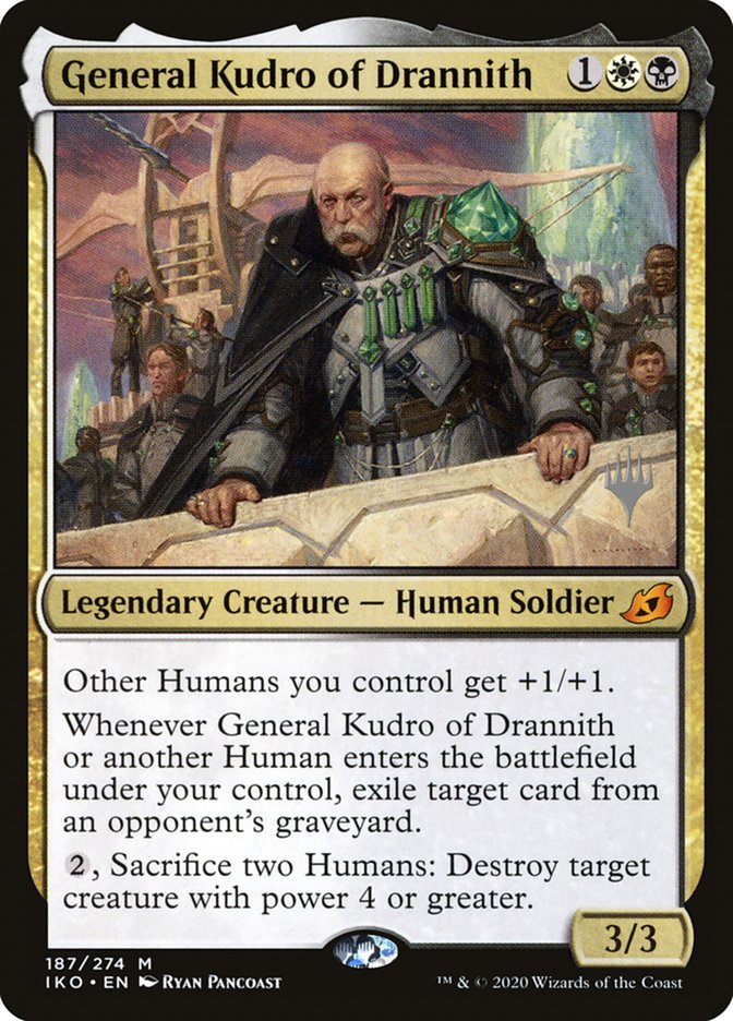 General Kudro of Drannith (Promo Pack) [Ikoria: Lair of Behemoths Promos] | Good Games North