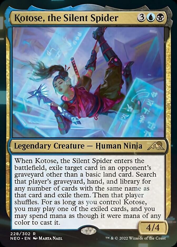Kotose, the Silent Spider [Kamigawa: Neon Dynasty] | Good Games North