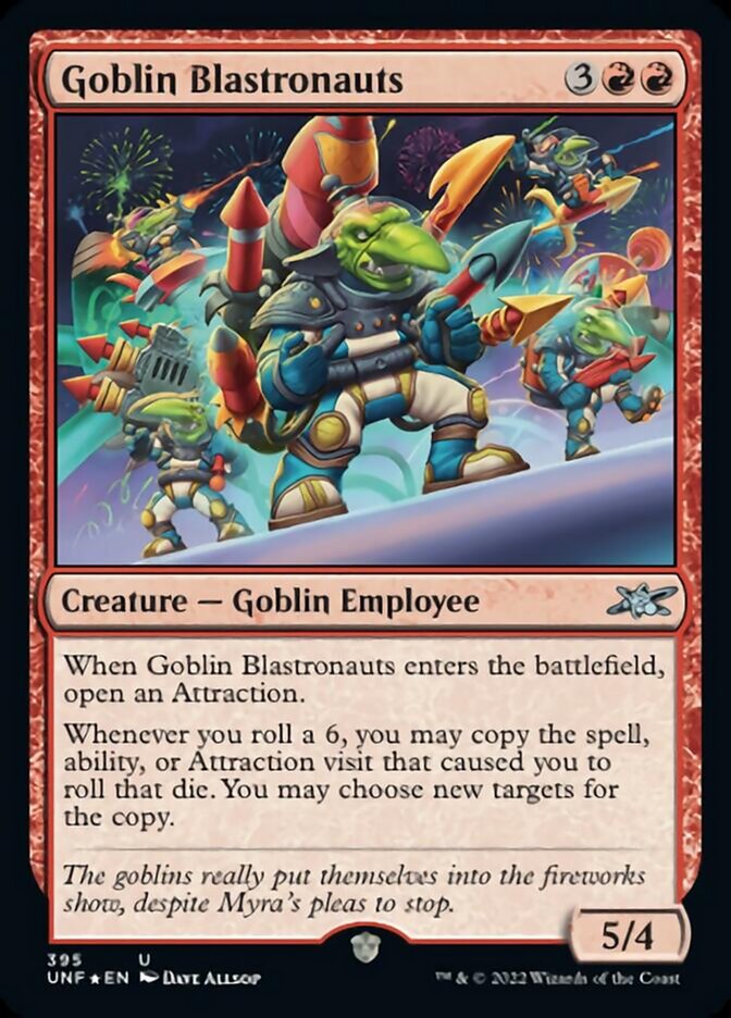 Goblin Blastronauts (Galaxy Foil) [Unfinity] | Good Games North