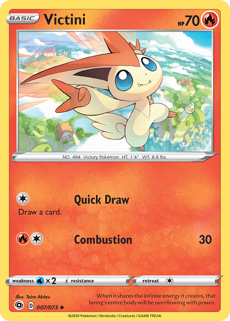 Victini (007/073) [Sword & Shield: Champion's Path] | Good Games North