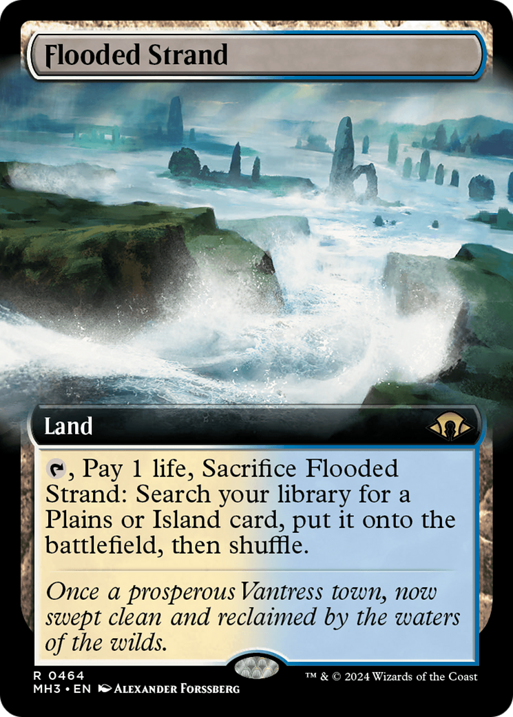 Flooded Strand (Extended Art) [Modern Horizons 3] | Good Games North