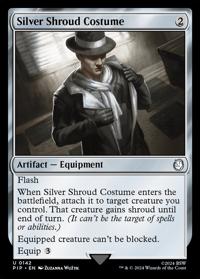 Silver Shroud Costume 142 (Universes Beyond: Fallout)  | Good Games North