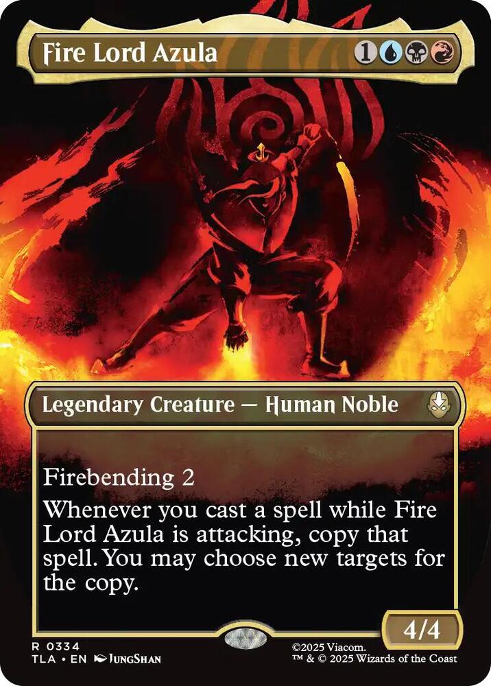 Fire Lord Azula 0334 Borderless 334 (Avatar: The Last Airbender)  | Good Games North