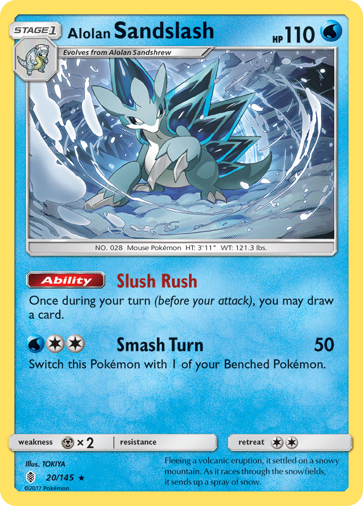 Alolan Sandslash (20/145) [Sun & Moon: Guardians Rising] | Good Games North