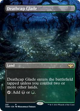 Deathcap Glade Borderless 281/277 (Innistrad: Crimson Vow)  - Foil | Good Games North