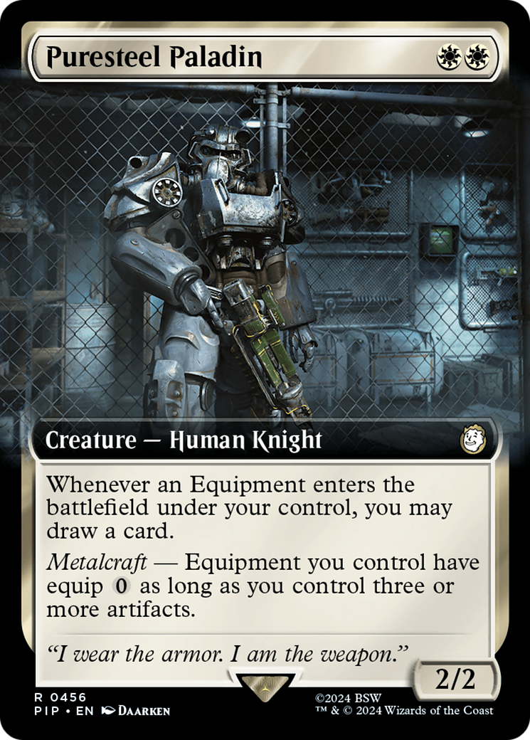 Puresteel Paladin (Extended Art) [Fallout] | Good Games North