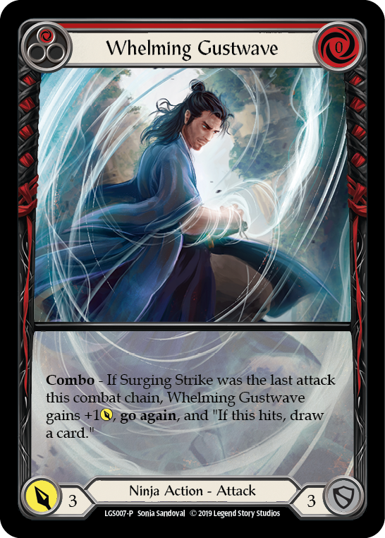 Whelming Gustwave (Red) [LGS007-P] (Promo)  1st Edition Normal | Good Games North