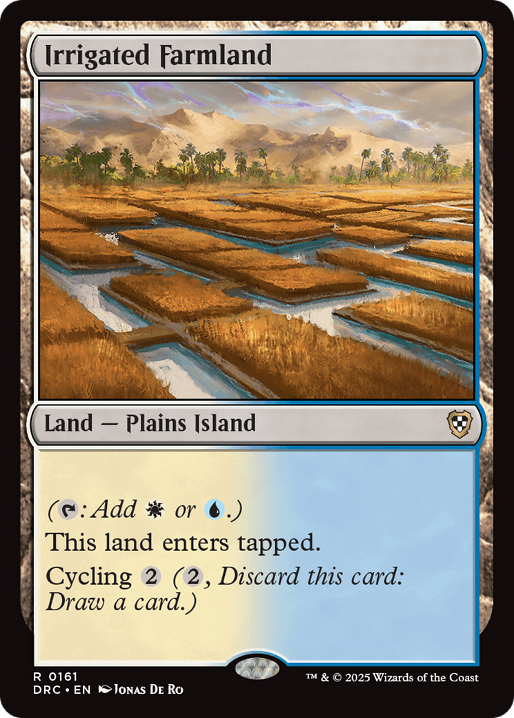 Irrigated Farmland [Aetherdrift Commander] | Good Games North