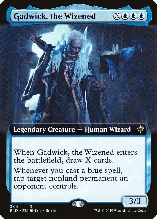 Gadwick the Wizened Extended Art (Throne of Eldraine)  - Foil | Good Games North