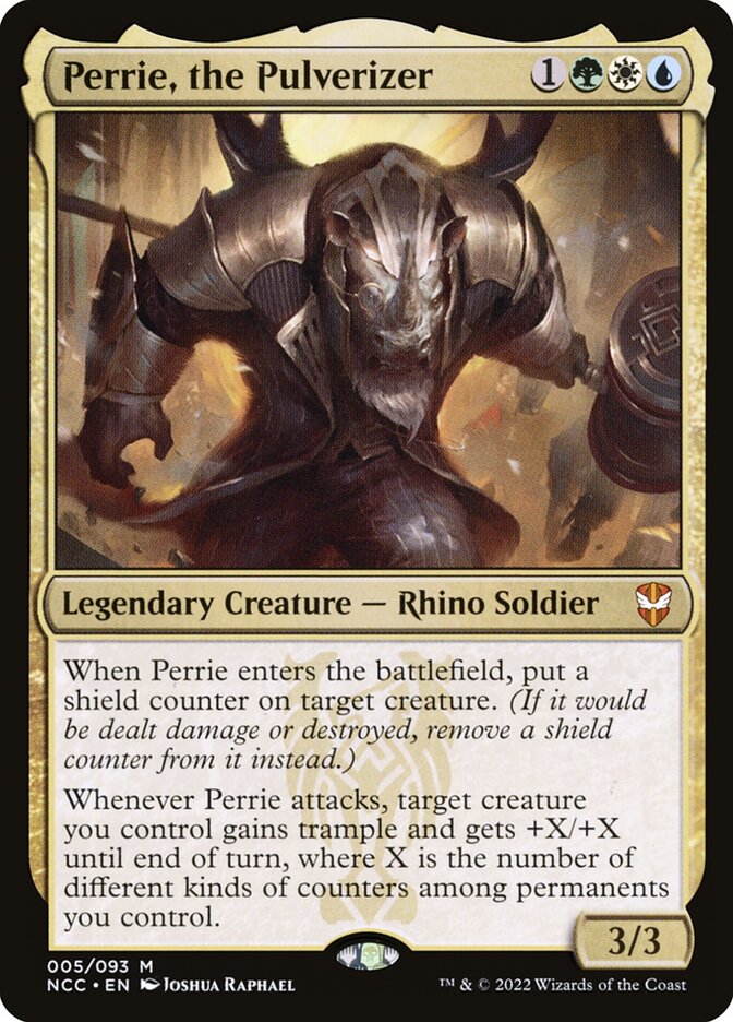 Perrie, the Pulverizer (Commander: Streets of New Capenna)  - Foil | Good Games North