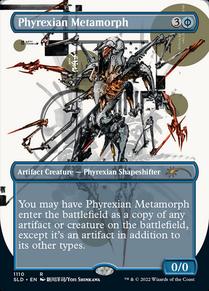 Phyrexian Metamorph (Borderless) [Secret Lair Drop Series] | Good Games North